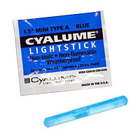Химический источник света Cyalume 1,5 "Mini Blue 4 часа