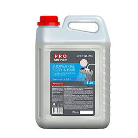Гель-шампунь PRO-Service SOFT з бальзамом для тіла і волосся 5 л.