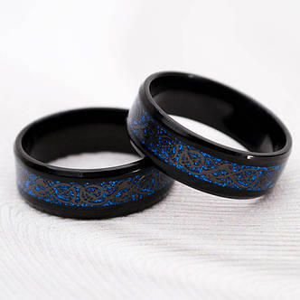 Кільце дракон чорне RBV-102, фото 3