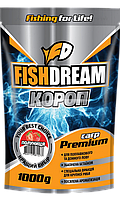 Прикормка Fish Dream Premium 1 кг. Карп клубника