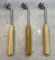 Каток для наващивания рамок зі шпорою, дерев'яна ручка