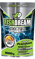 Прикормка Fish Dream Premium 1 кг. Фидер миндаль арахис