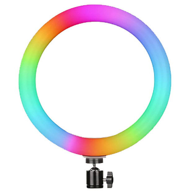 Кільцева лампа для селфі Ring light MJ26 RGB LED, 26 см