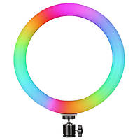 Кільцева лампа для селфі Ring light MJ26 RGB LED, 26 см