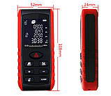 Лазерний далекомір (лазерна рулетка) KXL-E40 (0,05-40 м), фото 2