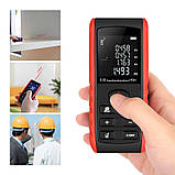 Лазерний далекомір (лазерна рулетка) KXL-E40 (0,05-40 м), фото 6