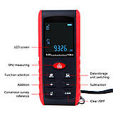 Лазерний далекомір (лазерна рулетка) KXL-E100 (0,05-100 м), фото 3