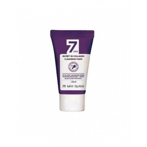 Очищаюча пінка з 4 видами колагену May Island 7Days Secret 4D Collagen Cleansing Foam