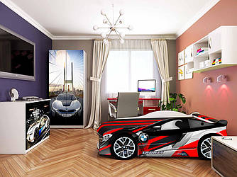 Дитяче ліжко машина серія Спейс