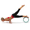 Йога колесо для фітнесу (32х13 см) Record Fit Wheel Yoga FI-7057 М'ятний-чорний, фото 3