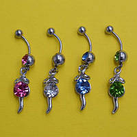 Сережки для пірсингу в пупок