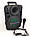 Колонка акумуляторна ALP-803 10W колонка валіза зі світлом і мікрофоном USB SD FM чорна, фото 4