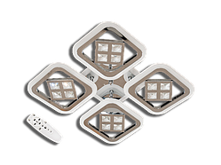 Люстра AS8190/4GR LED 3color dimmer (Серій) 95W