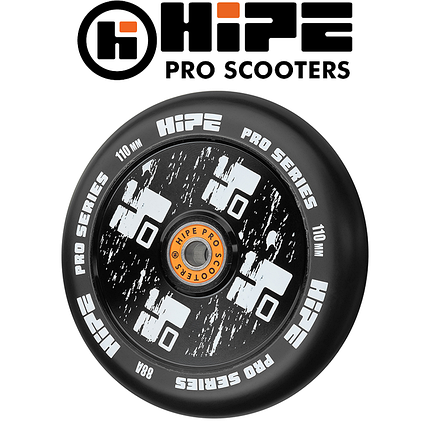 Колесо для трюкового самокату Hipe H4, 110мм, black/black, фото 1
