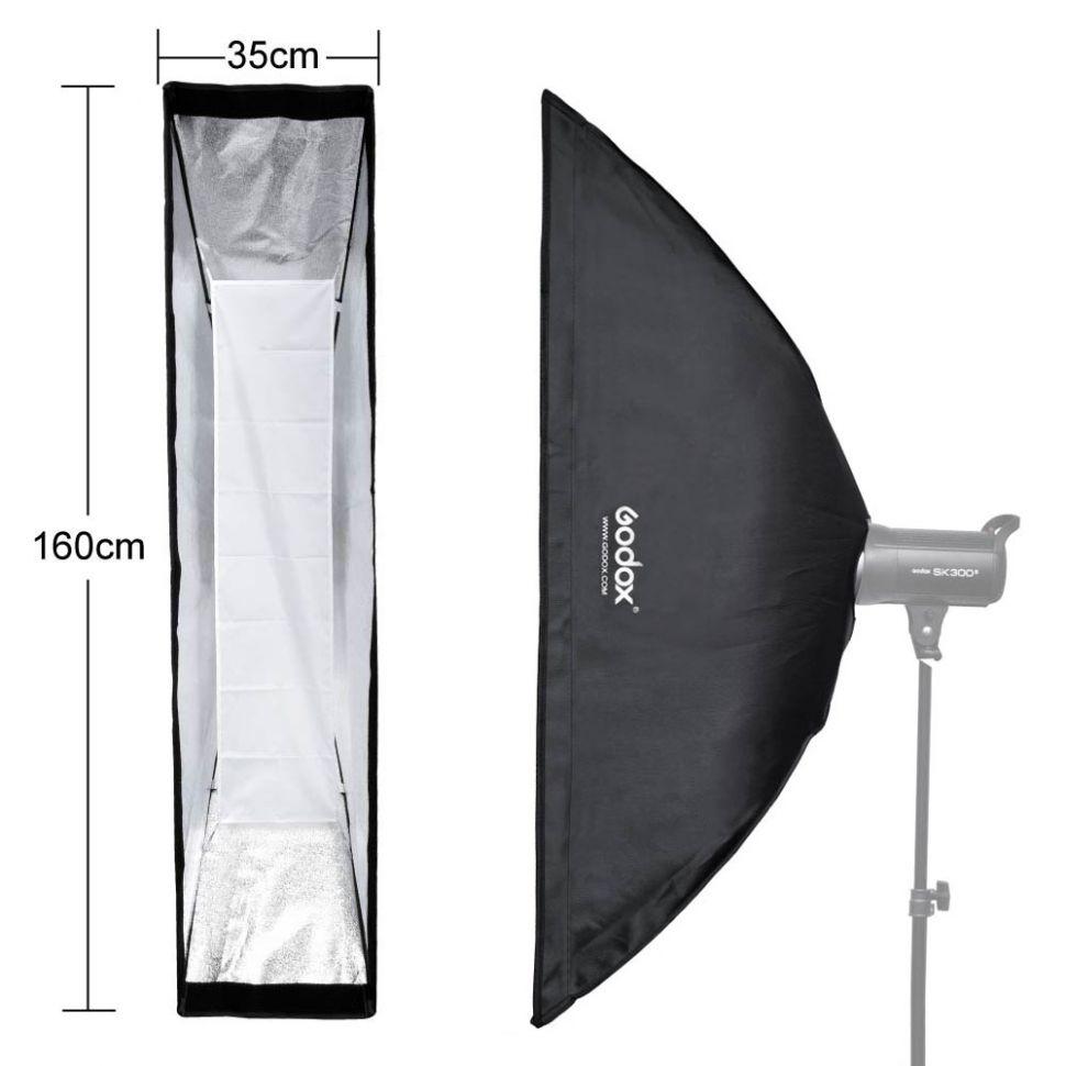 Стрип Софтбокс із сотами Godox SB-FW35160 35x166 см Bowens