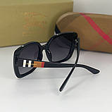 Брендові жіночі сонцезахисні окуляри (9240) black, фото 3