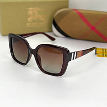 Брендові жіночі сонцезахисні окуляри (9240) brown