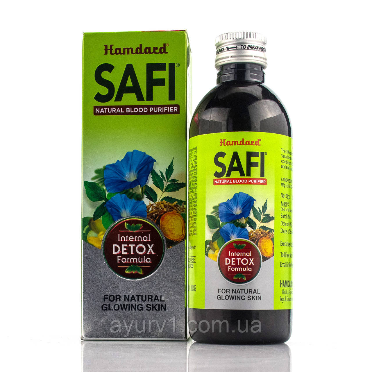 Сафі сироп (оригінал) / Safi, Hamdard / 200 ml натуральний засіб для очищення крові при висипаннях