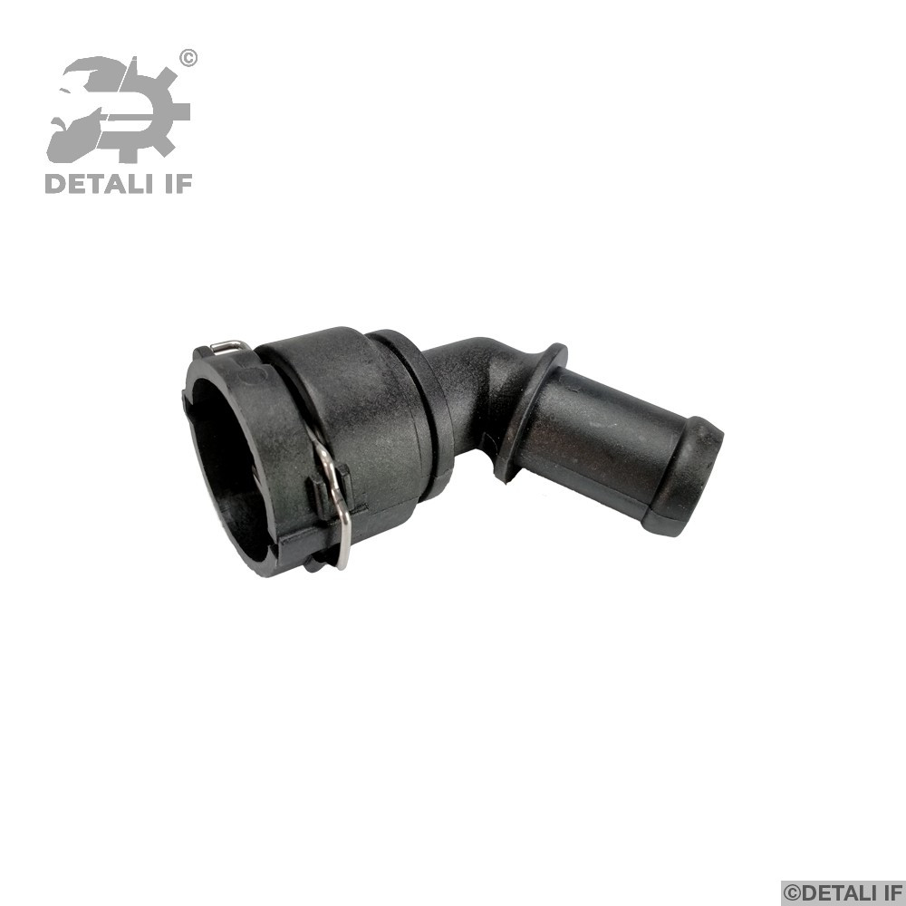 Фланець патрубок системи охолодження Octavia 1 Skoda 1.4-3.6 1J0122291D