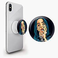 Попсокет (Popsockets) держатель для смартфона Билли Айлиш (Billie Eilish) (8754-2677)