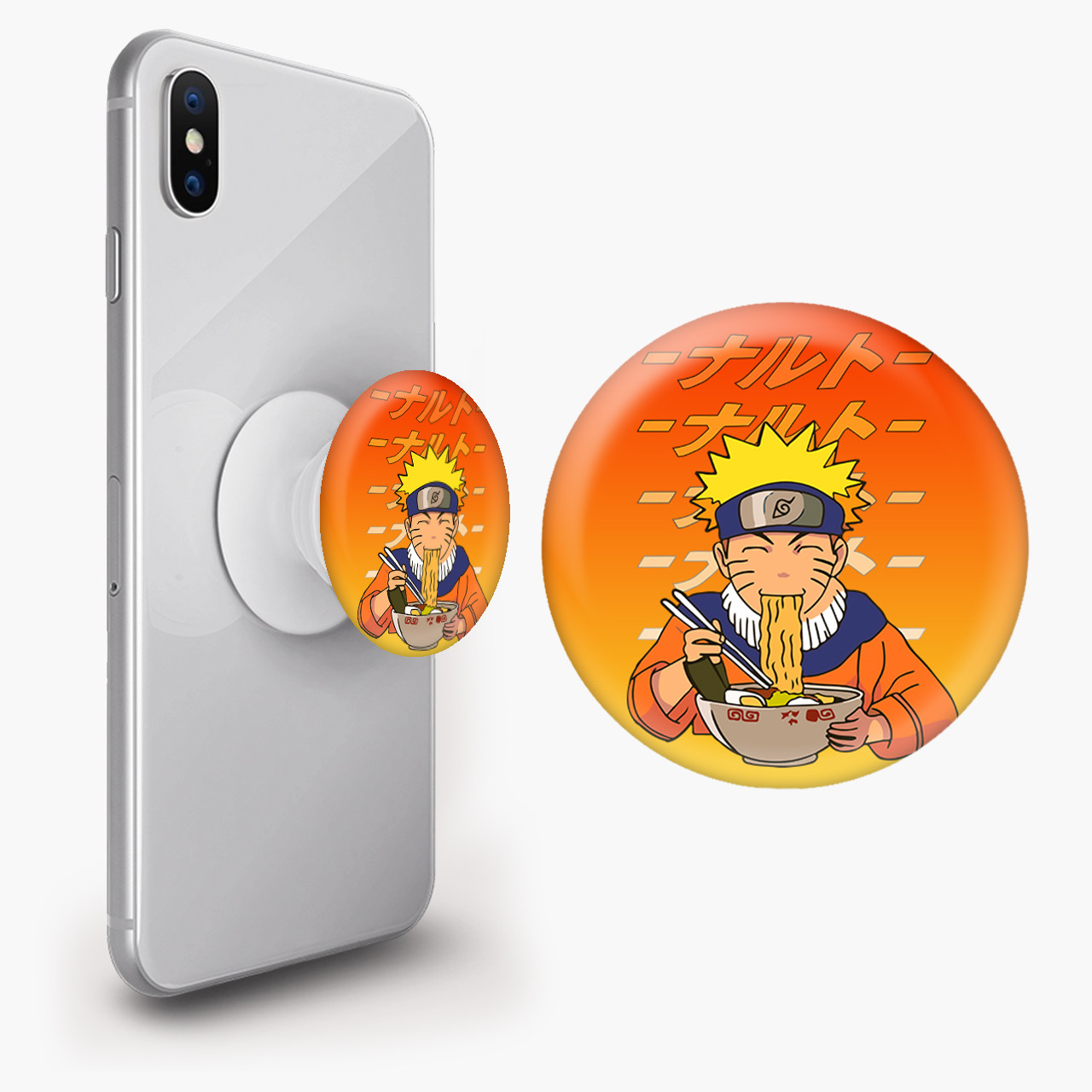 Тримач для смартфона попсокет (Popsockets)  Наруто Узумакі (Naruto Uzumaki)