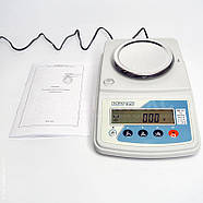 Вага лабораторна ТВЕ 0.5-0.01-а-2, до 500 г, 0.01 г, 2 клас, декларація, акумулятор, фото 2