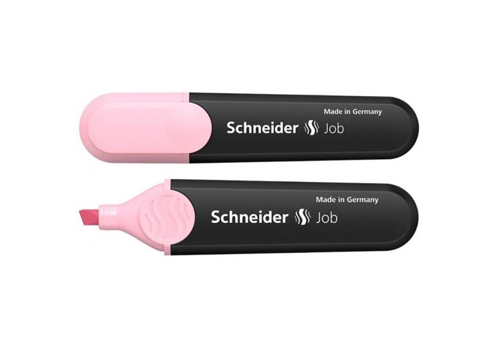 Маркер текстовий Schneider Job 1-5 мм рожевий пастель