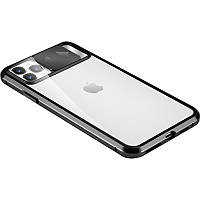 Чехол Camshield 360 Metall+Glass со шторкой для камеры для Apple iPhone 11 Pro (5.8") Black