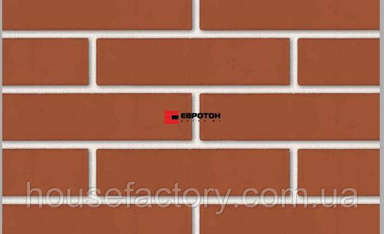 Облицювальна цегла євротон Червоний 250*120*65мм, фото 1