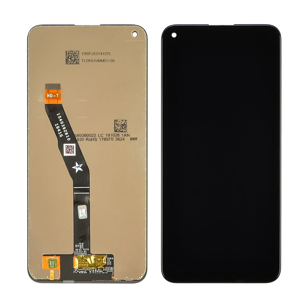 Дисплей (lcd екран) для Huawei P40 Lite E/Y7p (2020) з чорним тачскрином