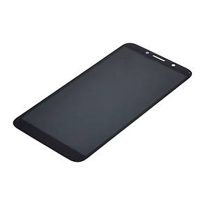 Дисплей (LCD екран) для Huawei Y5P (2020) з чорним тачскрином, фото 2