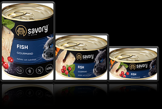 Вологий раціон для котів Savory (Cаворі) Чехія