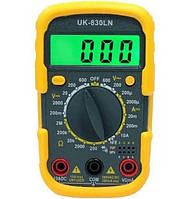 Тестер цифровий мультиметр UK-830LN