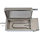 Баня водяна двомісна ВБ-8К (8л.) з кришкою, зі штативом, фото 2