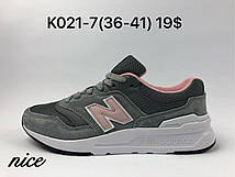 Підліткові кросівки New Balance оптом (36-41)