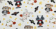 Сатин (бавовняна тканина) звірятка супергерої та зірки (0,95*160), фото 2