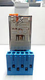 60.13.8.230.0040 Промислове реле 230VAC 3 групи контактів (C/O) 10 А/250VAC 11-pin, фото 3