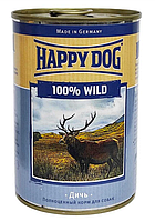 Вологий корм для собак Happy Dog (Хепі Дог) з дичиною консерва, 400 г