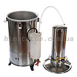 Аквадистилятор ДЕ-10 з щитком і датчиком води (10 л/год; 380Ват; 7,5 кВт), фото 4