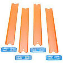 Набір аксесуарів Hot Wheels Помаранчеві доріжки 4 штуки (GLD47/GLD49) Хот Вілс Оригінал