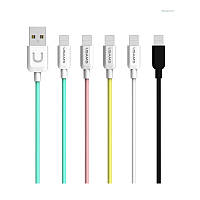 USAMS US SJ097 UTurn USB - iPhone Lightning cyan