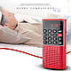 Радіо цифрове кишенькове  MicMagic L-328 FM/MP3 з диктофоном, Радіоприймач чорний з функцією плеєра, фото 6