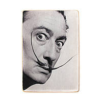 Деревянный постер "Salvador Dali. Портрет Сальвадора Дали" 40, 28