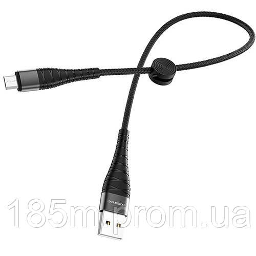 BOROFONE BX32 Munificent USB AM - Micro 2.4A 1m black
