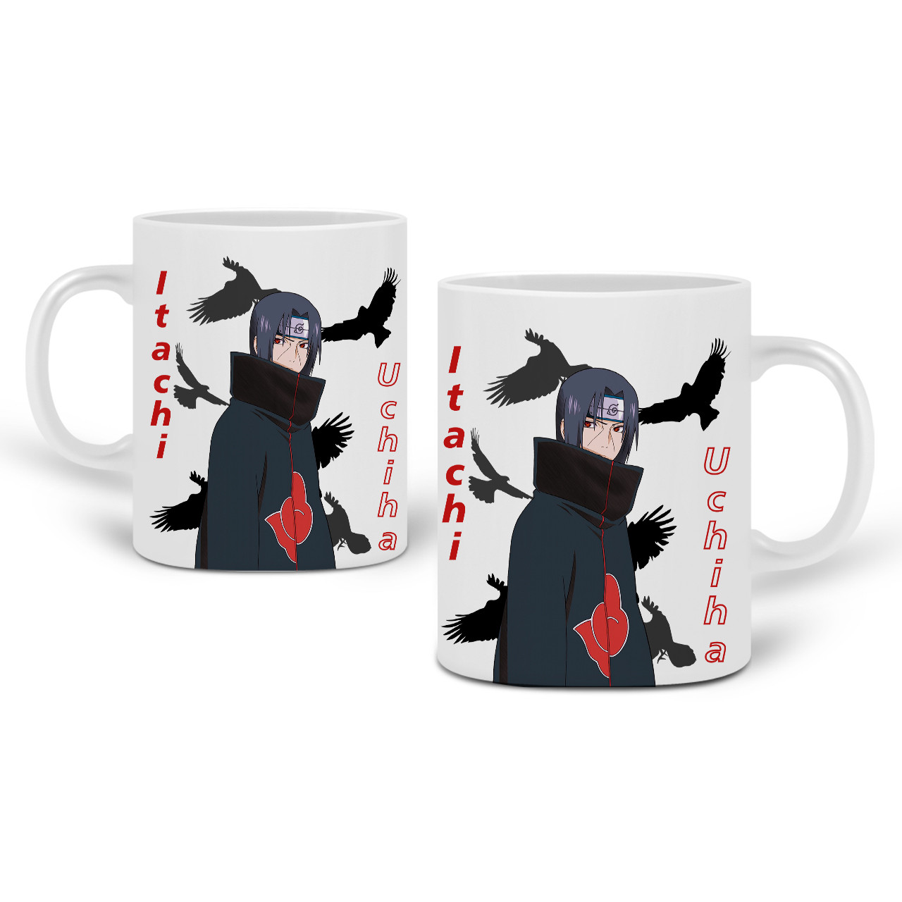 Кружка Ітачі Учіха (Itachi Uchiha Naruto) 330 мл Чашка Керамічна з принтом