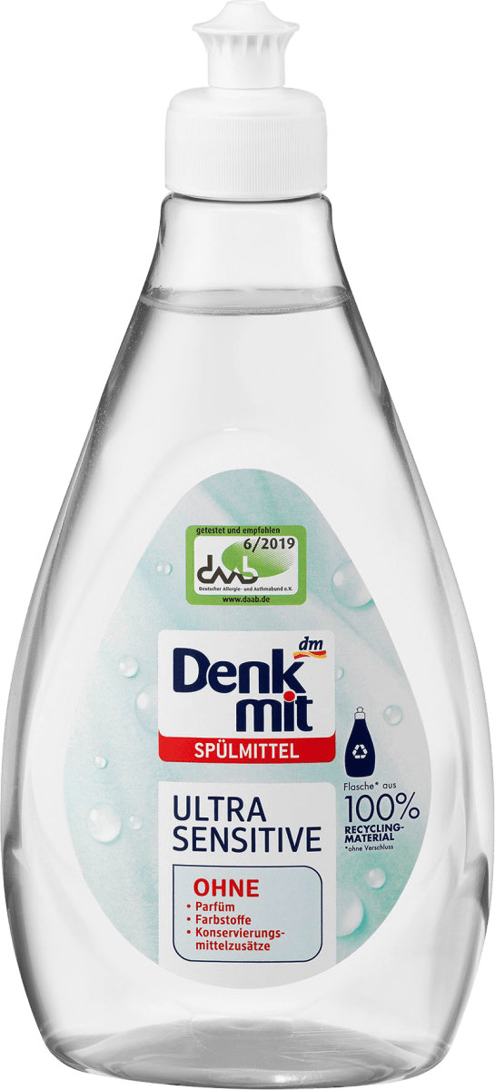 Жидкость для посуды Denkmit Ultra Sensitive, 500 мл - фото 1 - id-p5274026