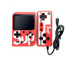 Ігрова консоль 8-бітна SUP Game Box 400 in 1 з джойстиком для 2 гравців, фото 2