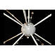 Люстра павук Linisoln 6051/12 WH-GD, фото 3