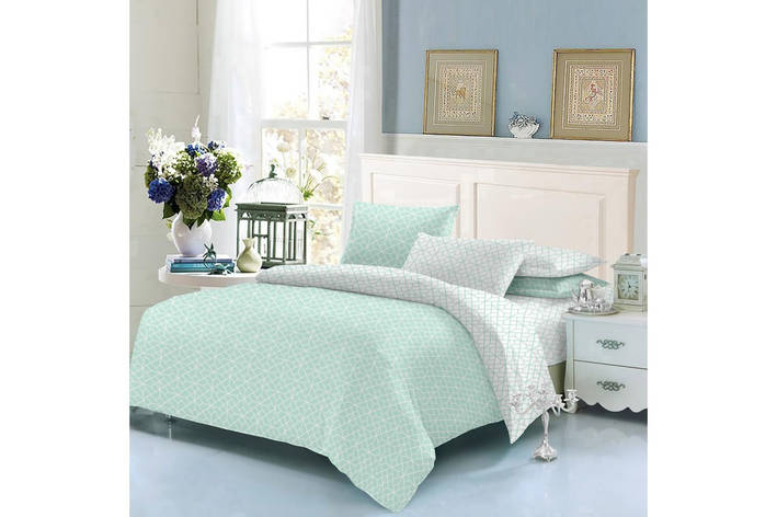 Комплект постільної білизни "Homely Mint" 337 ТЕП, фото 1
