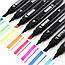 Скетч маркери SKETCHMARKER 60 кольорів Набір двосторонніх маркерів для скетчинга на спиртовій основі для архітектора та дизайну, фото 2